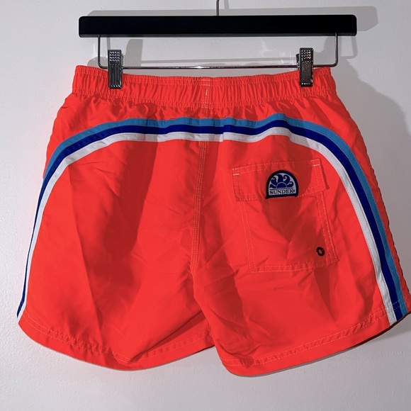 Sunder BOY’S SWIMSHORTS SHORT ELASTICATED WAIST ICONIC TAFFETA - Picture 6 of 8